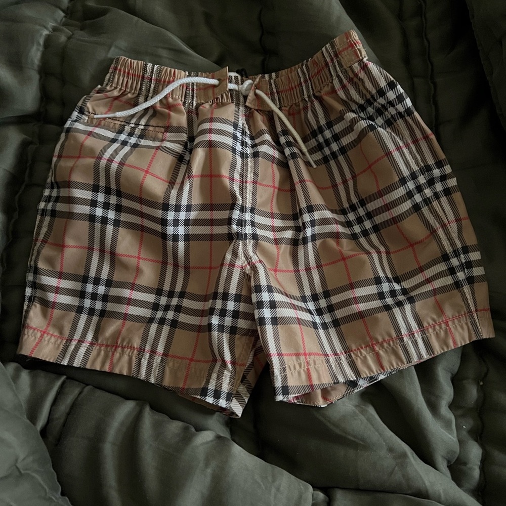 Authentic Burberry swim trunks